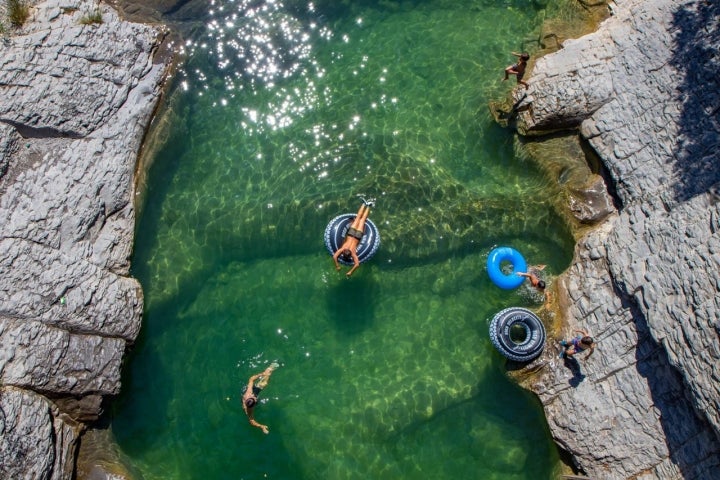 Flotadores río Bellós