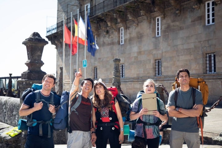 Las palabras sobran al llegar a la plaza del Obradoiro.