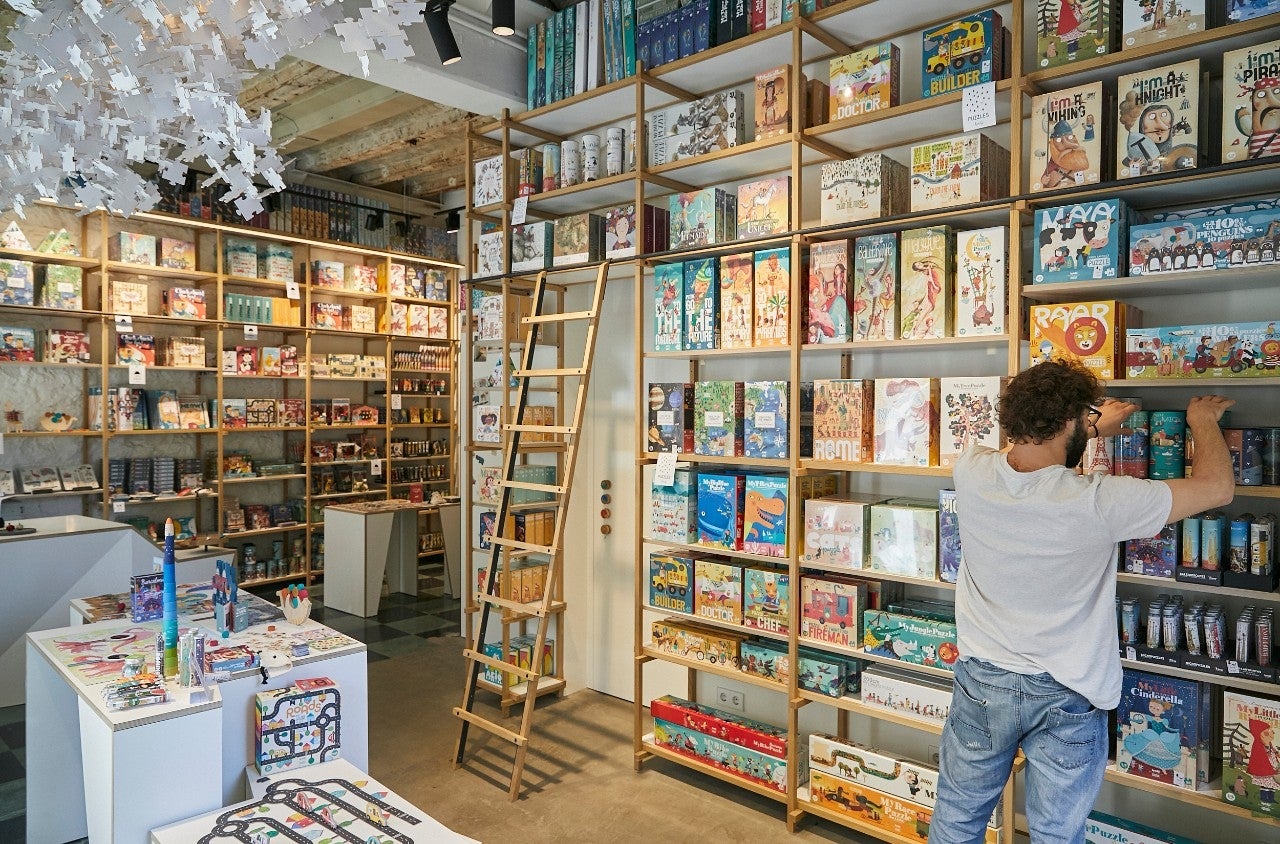 El interior de la juguetería 'Londji'.