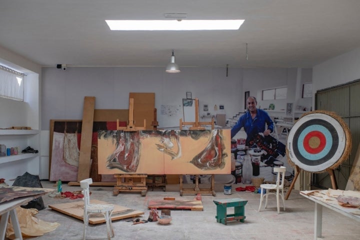 Estudio de trabajo de la Casa de César Manrique (Lanzarote)