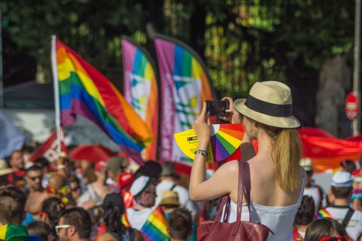 Manifestación del Orgullo Gay en Madrid