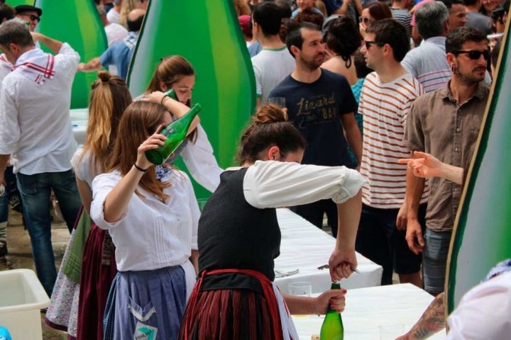 Sagardo Eguna (Día de la Sidra) de Usurbil.
