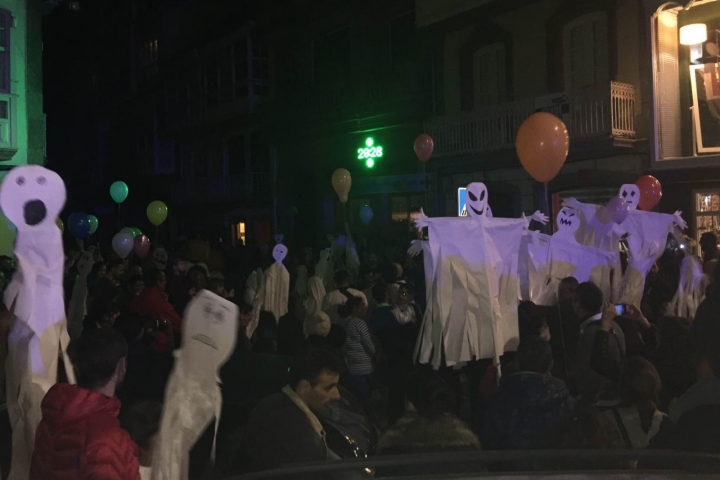 El ’Pasarrúas das Pantasmas’ es el momento más místico de esta fiesta. 