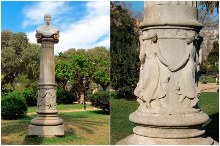 Año Domenech i Montaner Monumento a Joan Maragall