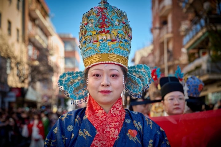 Así luce el año nuevo chino en Barcelona. Foto: Institut Confuci