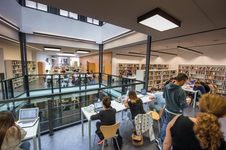 De Círculo Mercantil y Palacete a Biblioteca. Foto: Biblioteca Insular de Gran Canaria.