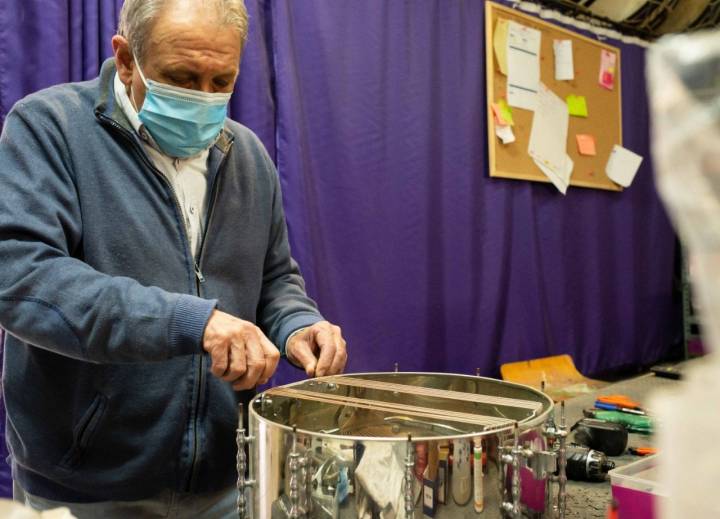 Calanda 2021: Jesús Rocaful, artesano de tambores