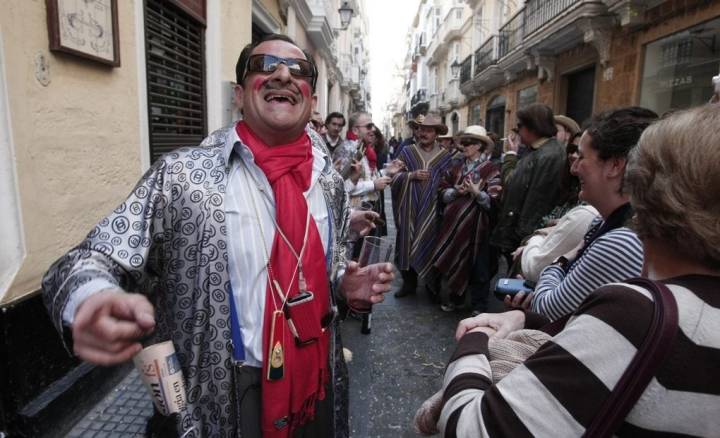 Carnaval de Cádiz: coros callejeros