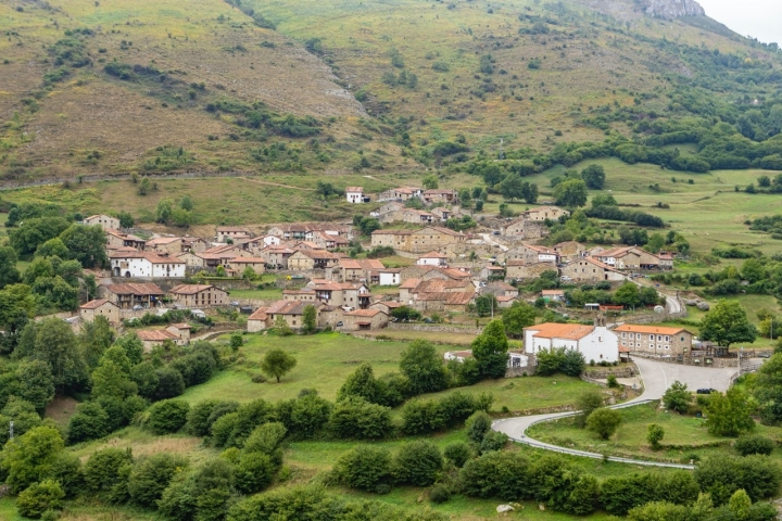 Vista de Tudanca (Cantabria)