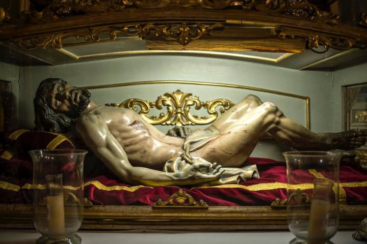 Ceuta: una de las imágenes de Cristo que procesiona en la Semana Santa