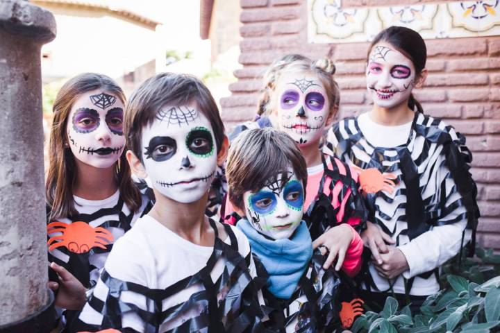 Halloween en Poble Espanyol está especialmente orientado a los más pequeños.