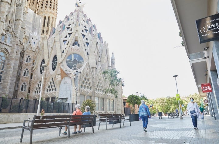 Las calles siguen siendo de unos pocos aunque hayan empezado a abrir las terrazas.