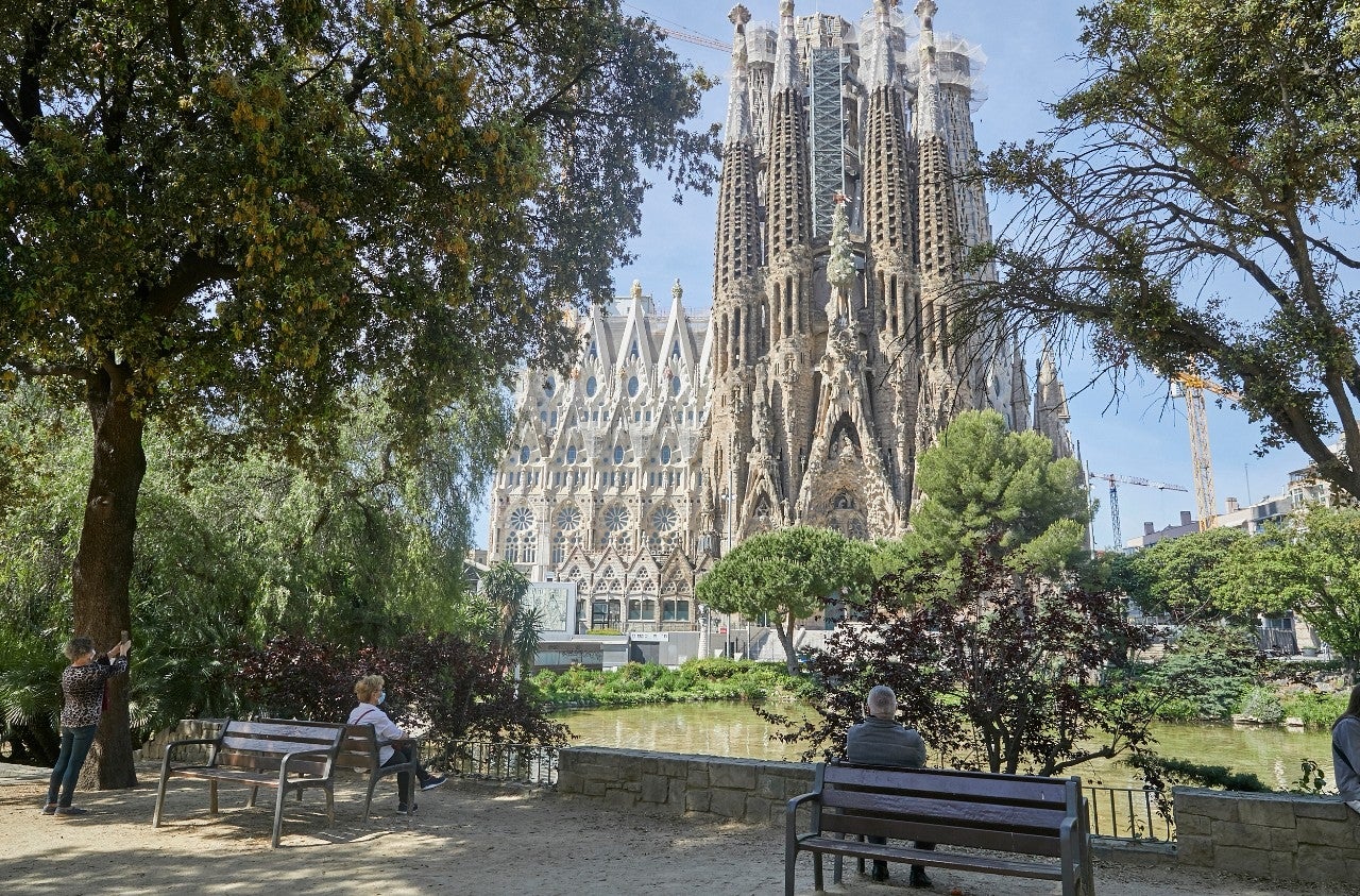 La Sagrada Familia sin multitudes