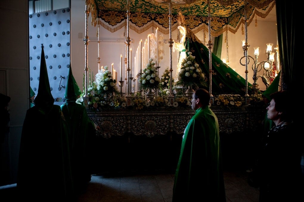 Procesión de la Vírgen de la Esperanza. Miércoles Santo.