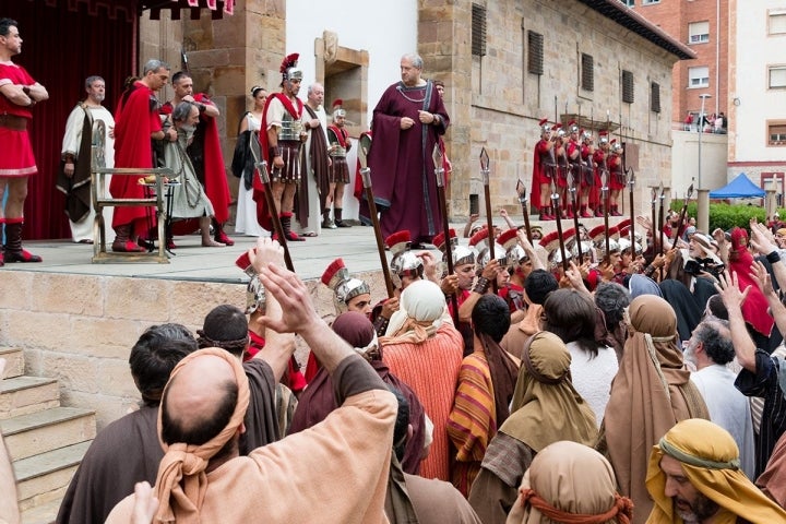 Semana Santa: pasión viviente den Balmaseda (Bizkaia)