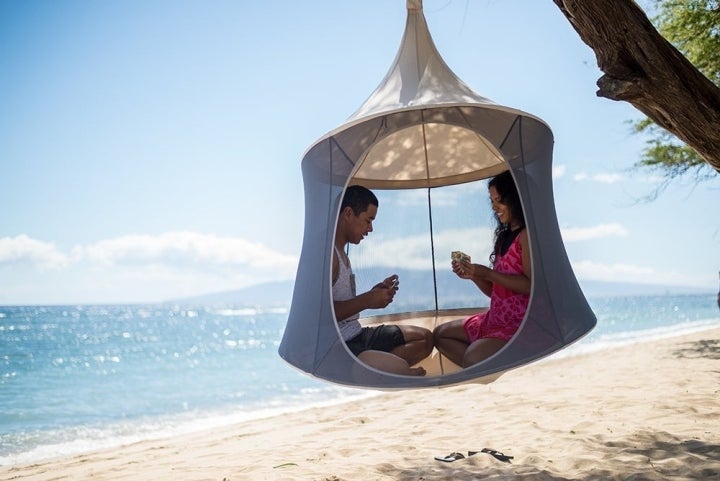 Los habitáculos de Treepod garantizan intimidad y diversión. Foto: Treepod.