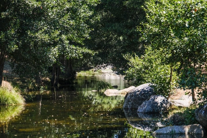 Río Arrago en Sierra de Gata.