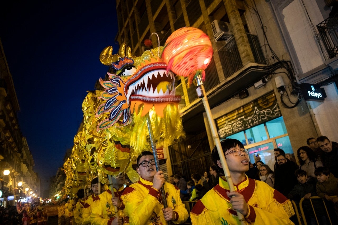 Cabalgata Año Nuevo chino en valencia