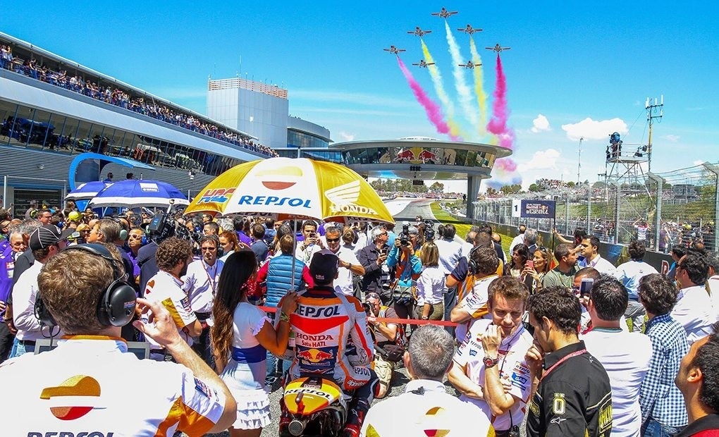 Inauguración del Gran Premio de Jerez. Foto: A. Ribero - Circuito de Jerez.