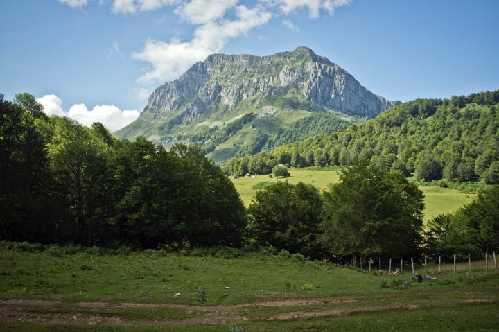 Selfie de Sofía Moro. Valle de Sajambre. (Picos de Europa, León)