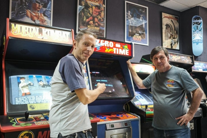 Dos de los socios: Manuel Vargas, conocido como Lolo, y Ángel González.