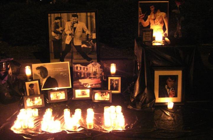 Homenajes a Elvis en Memphis. Foto: Camino Martínez.