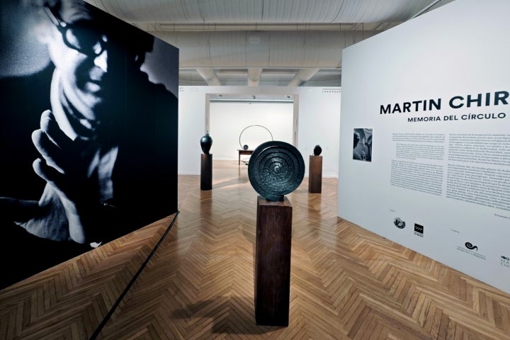 Exposición 'Memoria del Círculo'. Martín Chirino. Círculo Bellas Artes. Nov25. Foto: © Alfredo Merino
