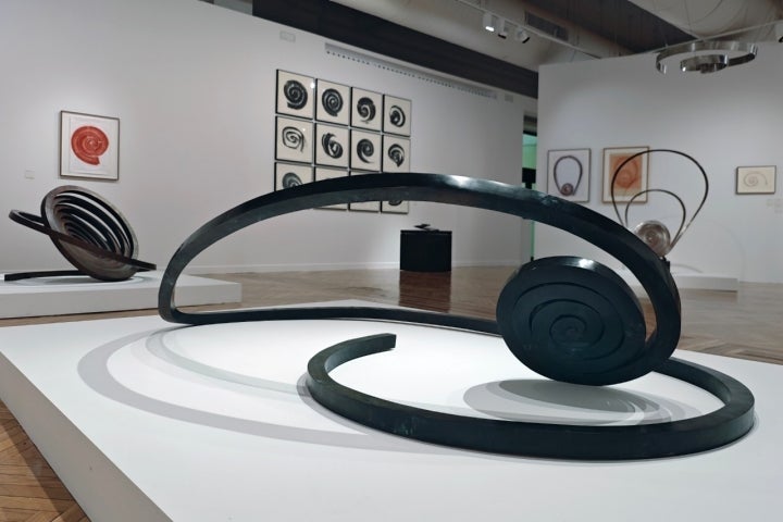 Exposición 'Memoria del Círculo'. Martín Chirino. Círculo Bellas Artes. Nov25. Foto: © Alfredo Merino