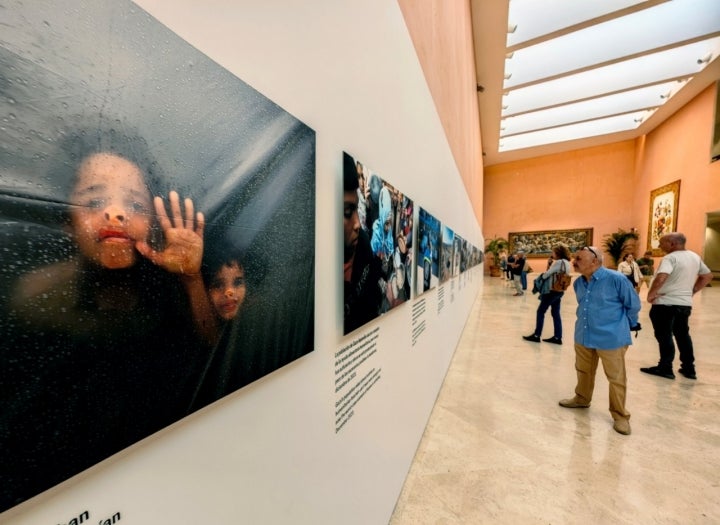 Exposición 'Gaza a través de sus ojos".