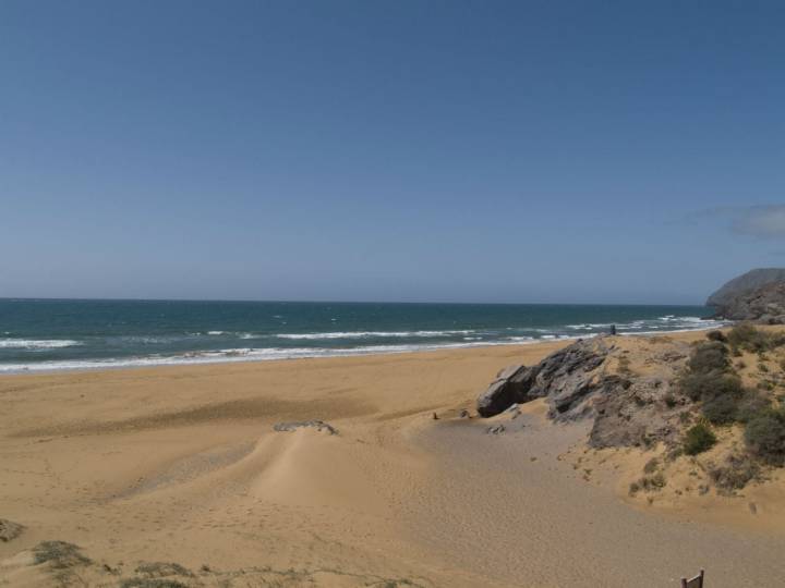 Playa virgen del parque natural de Calblanque. Foto: Alexandre López (Creative Commons / Flickr).