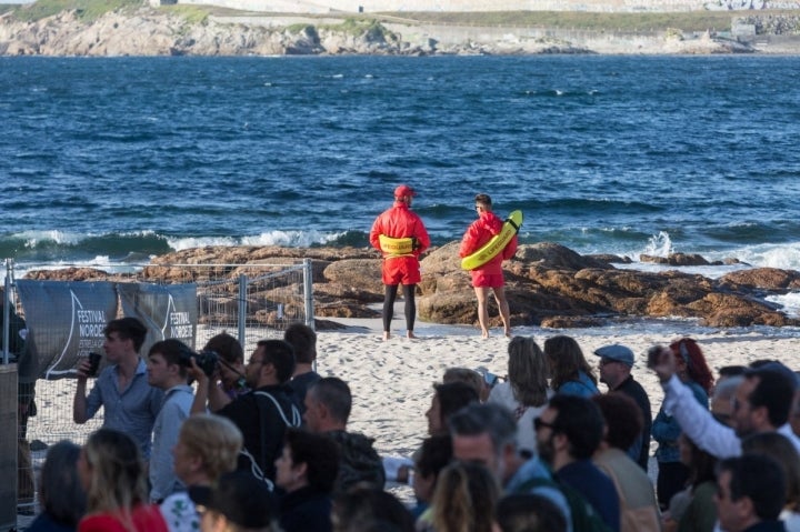 En la playa de Riazor nació el festival hace 32 años. Foto: Festival Noroeste.