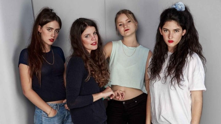 Las chicas de Hinds paticiparán en las Nits del Fòrum. Foto: Nits del Fòrum.