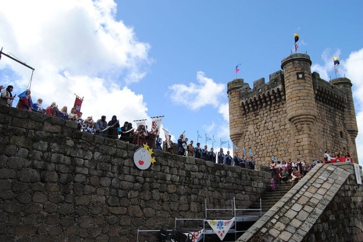 Rescate de la princesa en Oropesa. Foto: Casa de la Cultura de Oropesa.