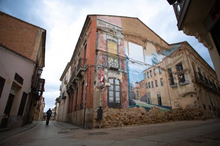 El mural de Rua Franco.