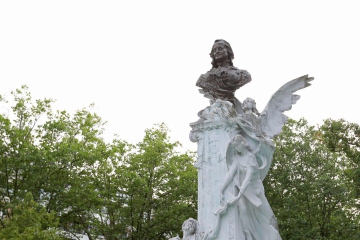 Fuente de Doña Casilda, en el parque de los Patos.