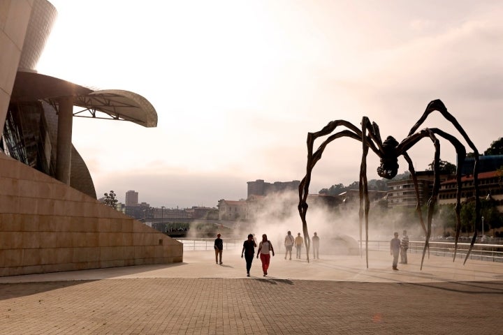 Esta es una de las fuentes que hay en los alrededores el museo.