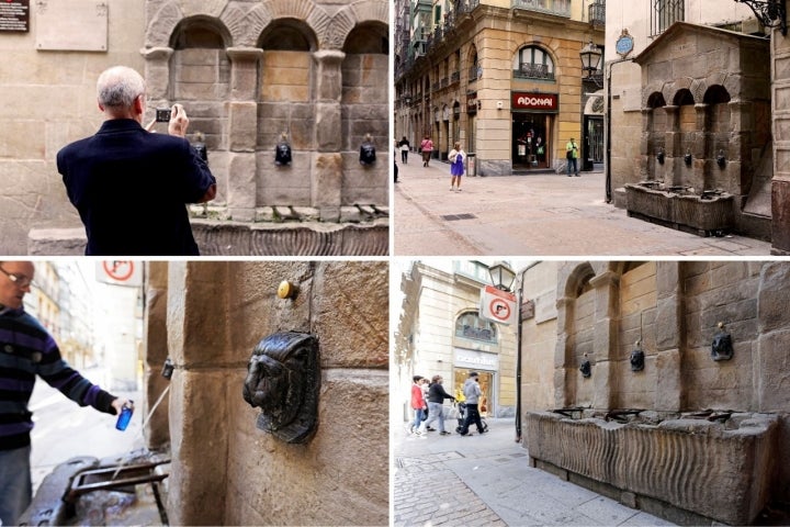 Fuente del Perro en Bilbao.