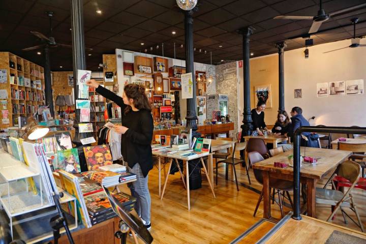 Café, libros y exposiciones, la otra apuesta en 'Ciudadano Grant'.