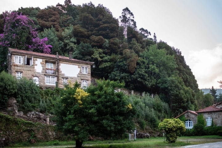 La Pesquería del Tambre: Casa del Jefe de la central