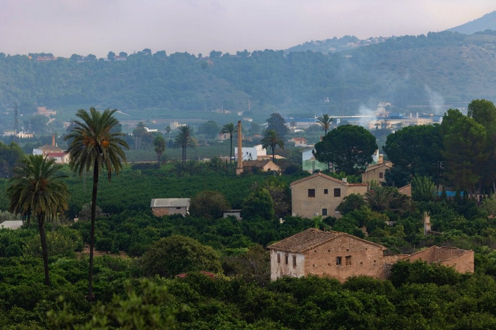 Vistas de la Ribera del Júcar desde Huerto Ribera