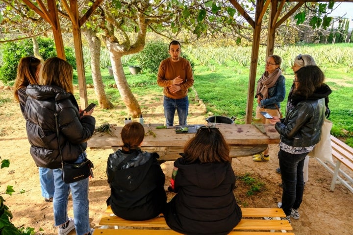 Clase magistral con el director de Ibizaloe, César Mayol.