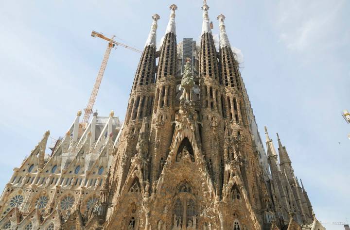 Se prevé que la construcción de la Sagrada Familia termine en 2026. Foto: Xavi Torres-Bacchetta.