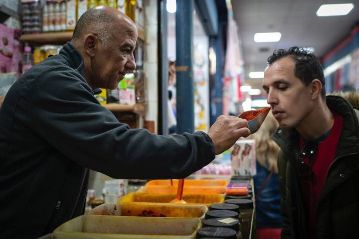 Ceuta musulmana: puesto de especias 'Musa' en el Mercado Central