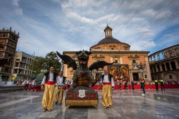 dragon sant jordi corpus valencia