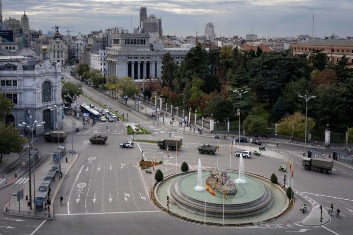 Cibeles, el Parque del Retiro o el Paseo de la Castellana, entre los escenarios madrileños. Foto: Movistar+