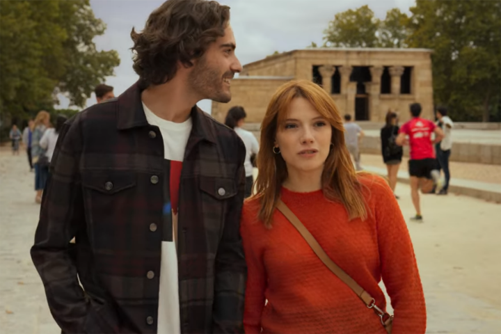 El Templo de Debod, un viaje a Egipto sin salir de Madrid. Foto: Netflix