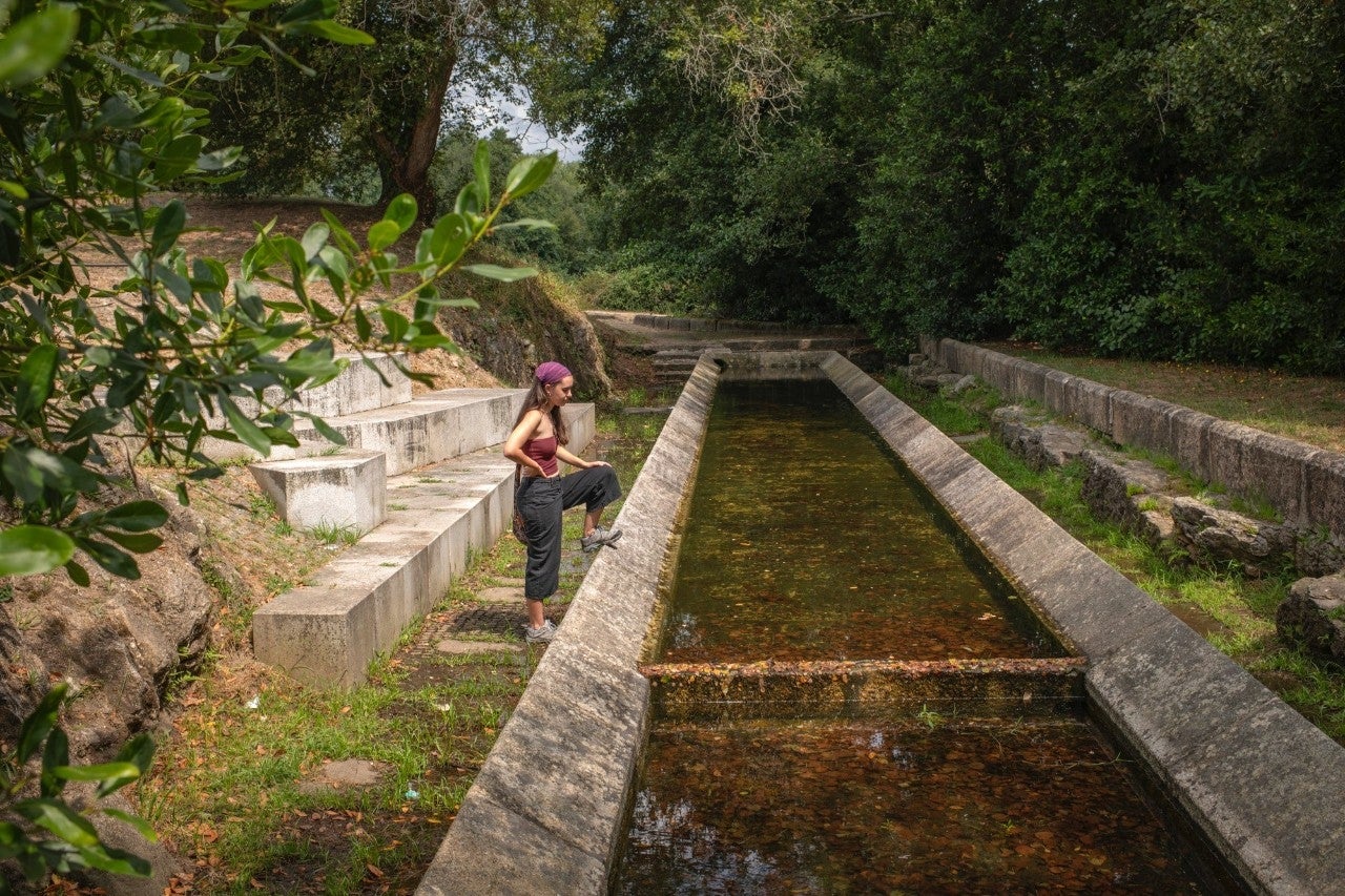 Lavadoiro de Artes en el Concello de Ribeira