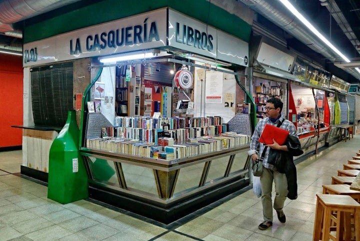 El puesto de La Casquería en el Mercado de San Fernando.