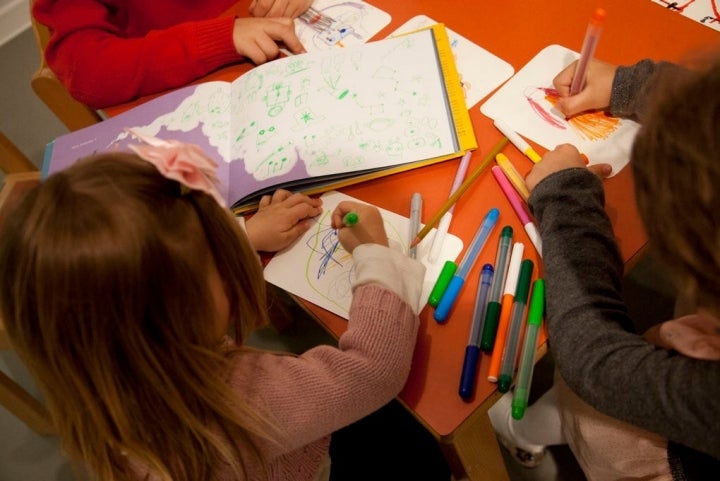 Los niños también tienen cabida en la feria con su Kids Corner y todas las actividades que proponen. Foto: La Casa Encendida.