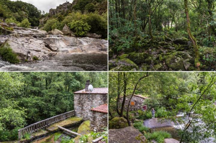 Camino Portugués por la Costa: Cascada de Segade en Caldas de Reis